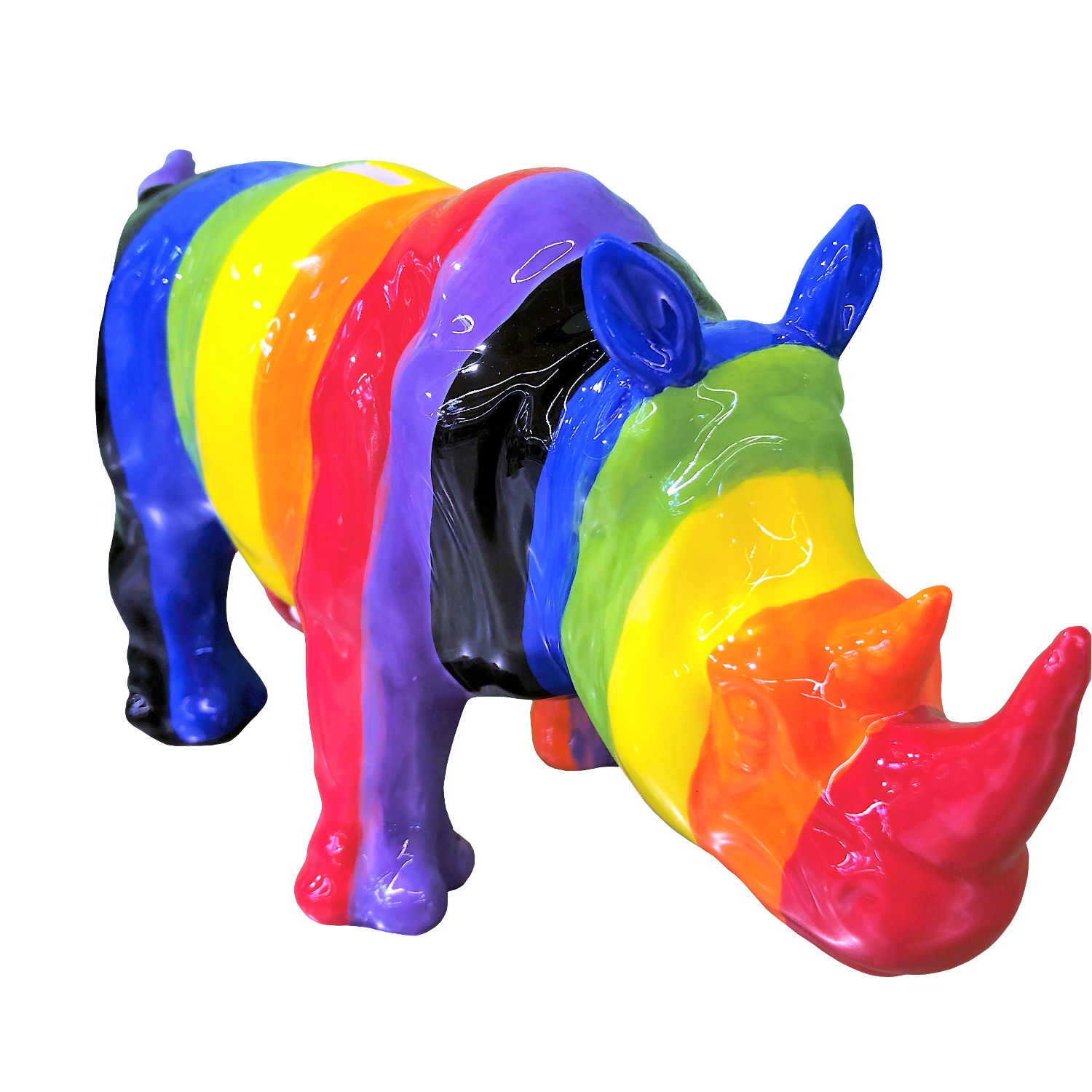 Baker Ross Tirelires Licornes arc-en-ciel en céramique à décorer (Lot de 2) - Loisirs créatifs pour enfants
